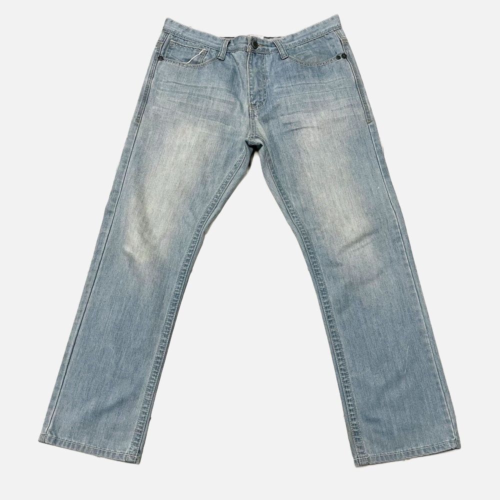 Vintage Brass Slim Straight Jeans Size 34 X 30
